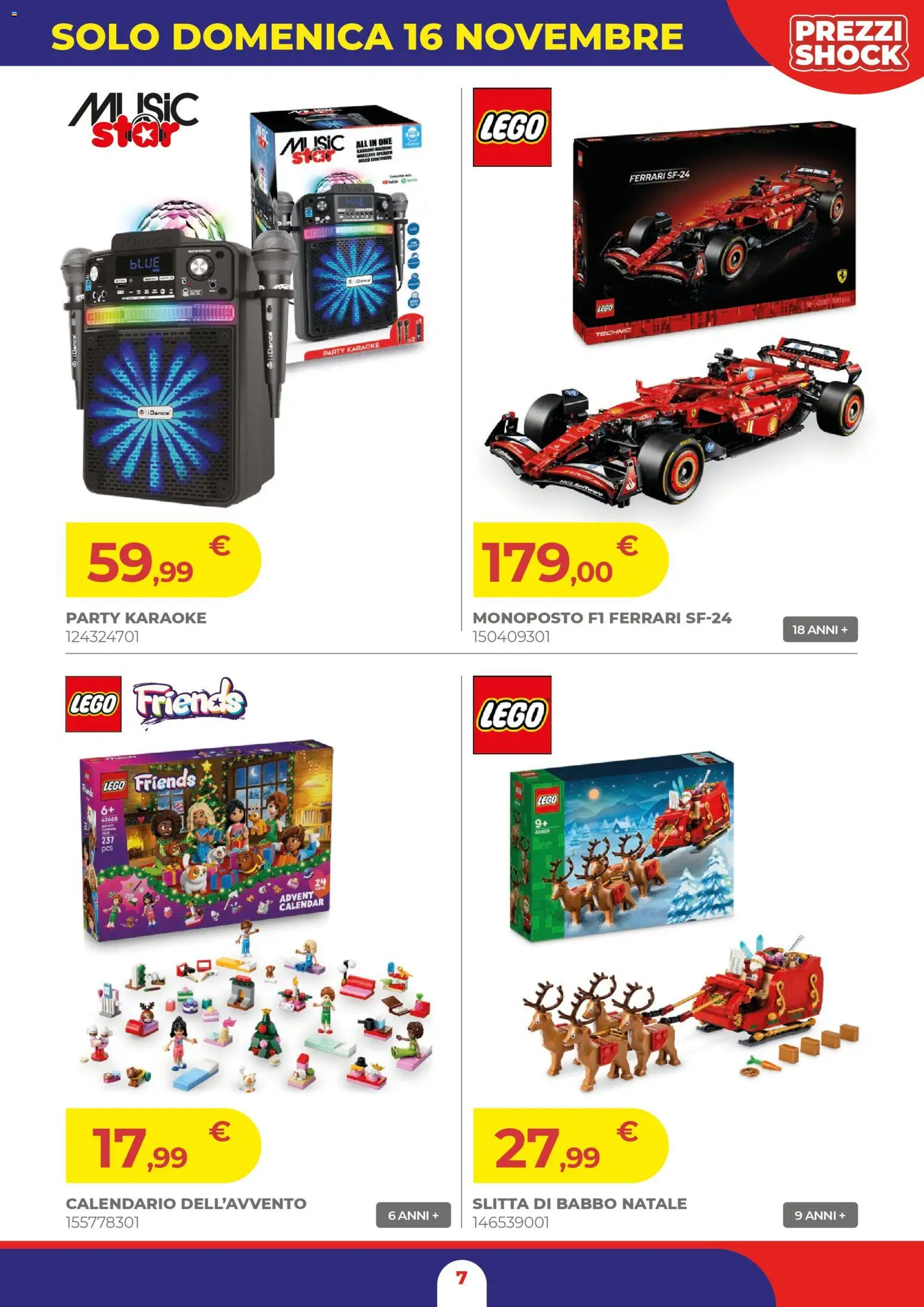 Volantino Toys Center del 16.11.2025 | Pagina: 7