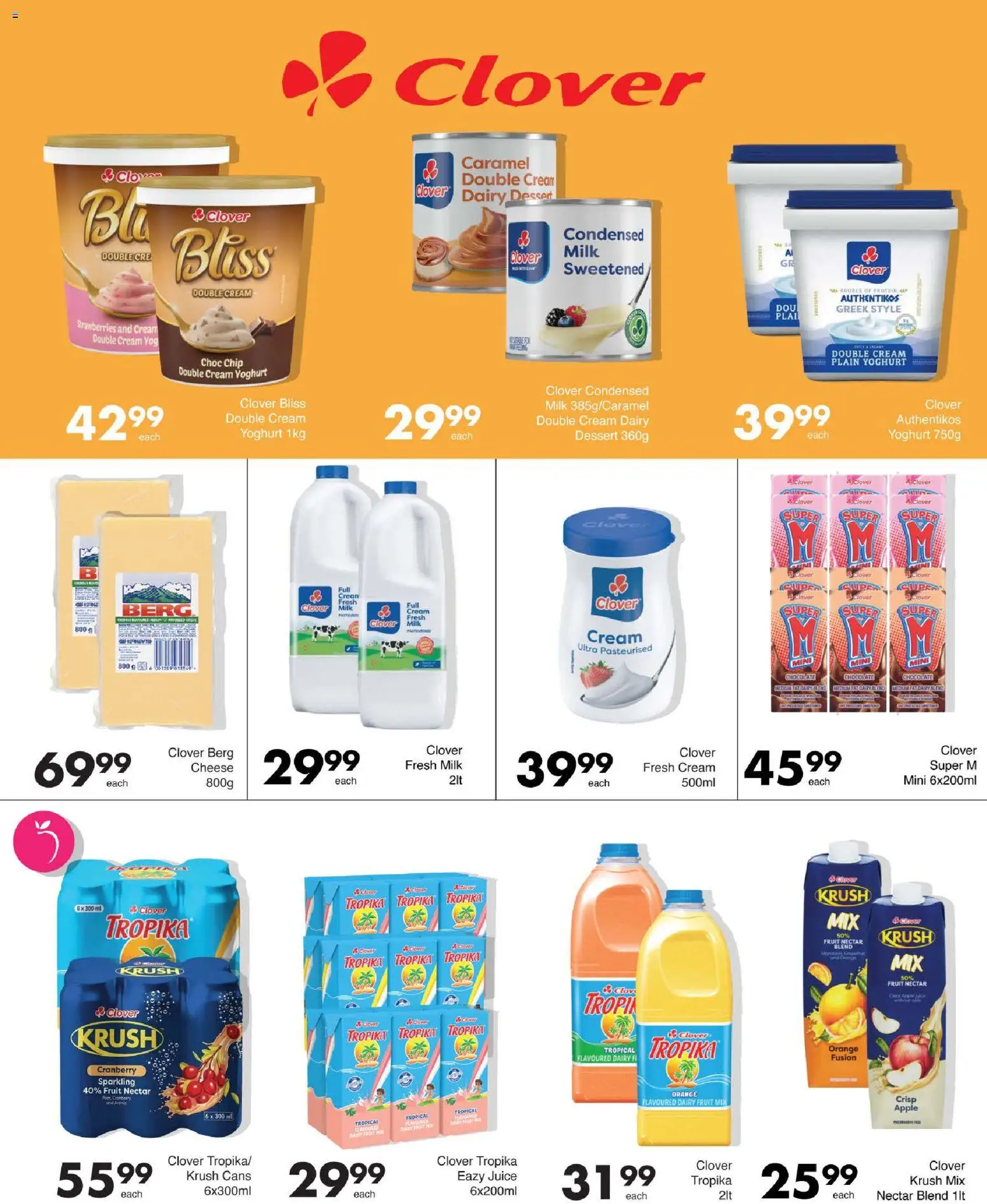 New Save catalogue – valid from 15.04.2026 | Page: 7 | Products: Milk, Chocolate, Strawberries, Cream