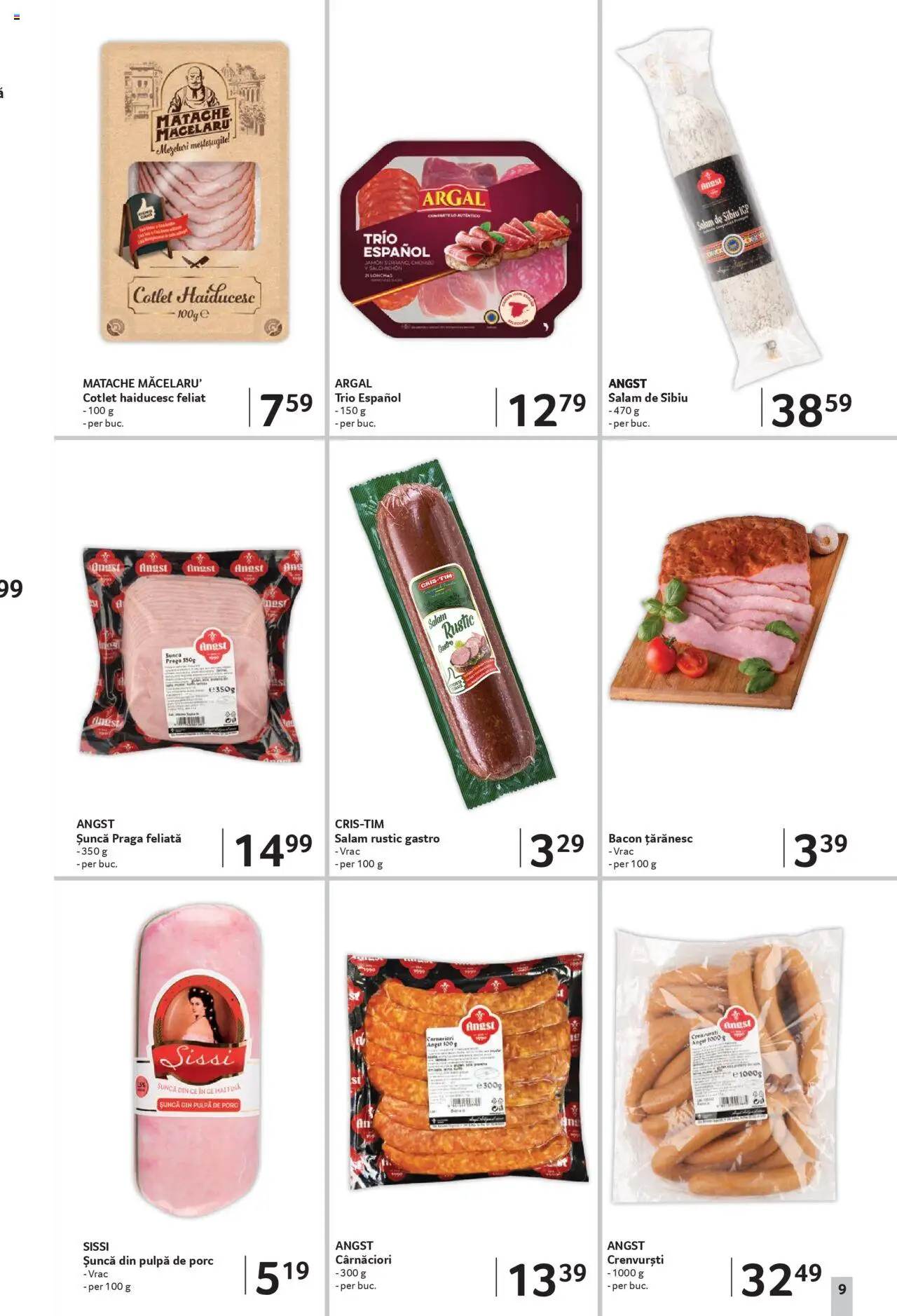 Catalog Selgros - Magazine Mici – valabil de la 08.08.2025 | Pagină: 9 | Produse: Lait de coco, Bacon, Salam, Șuncă