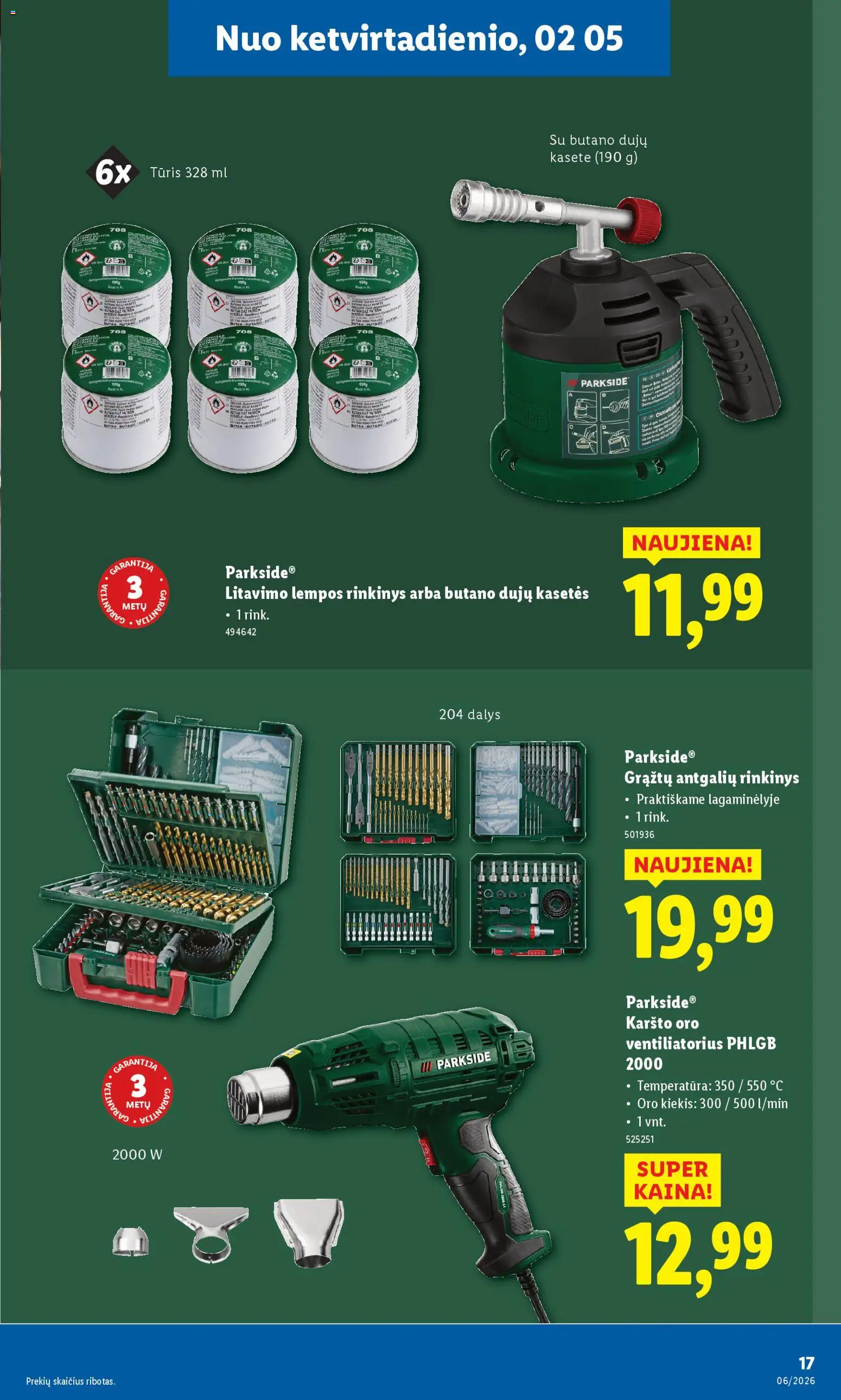 LIDL akcijos nuo 02.02.2026 | Puslapis: 17 | Prekių: Ventiliatorius