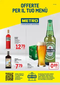 Anteprima del volantino Volantino Metro	 valido a partire dal 19.02.2026