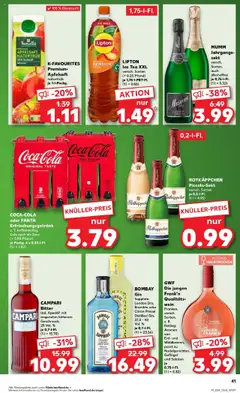 Kaufland prospekt Erkelenz	 - gültig ab dem 16.06.2025 | Seite: 2 | Produkte: Presse, Sekt, Apfelsaft, Gin