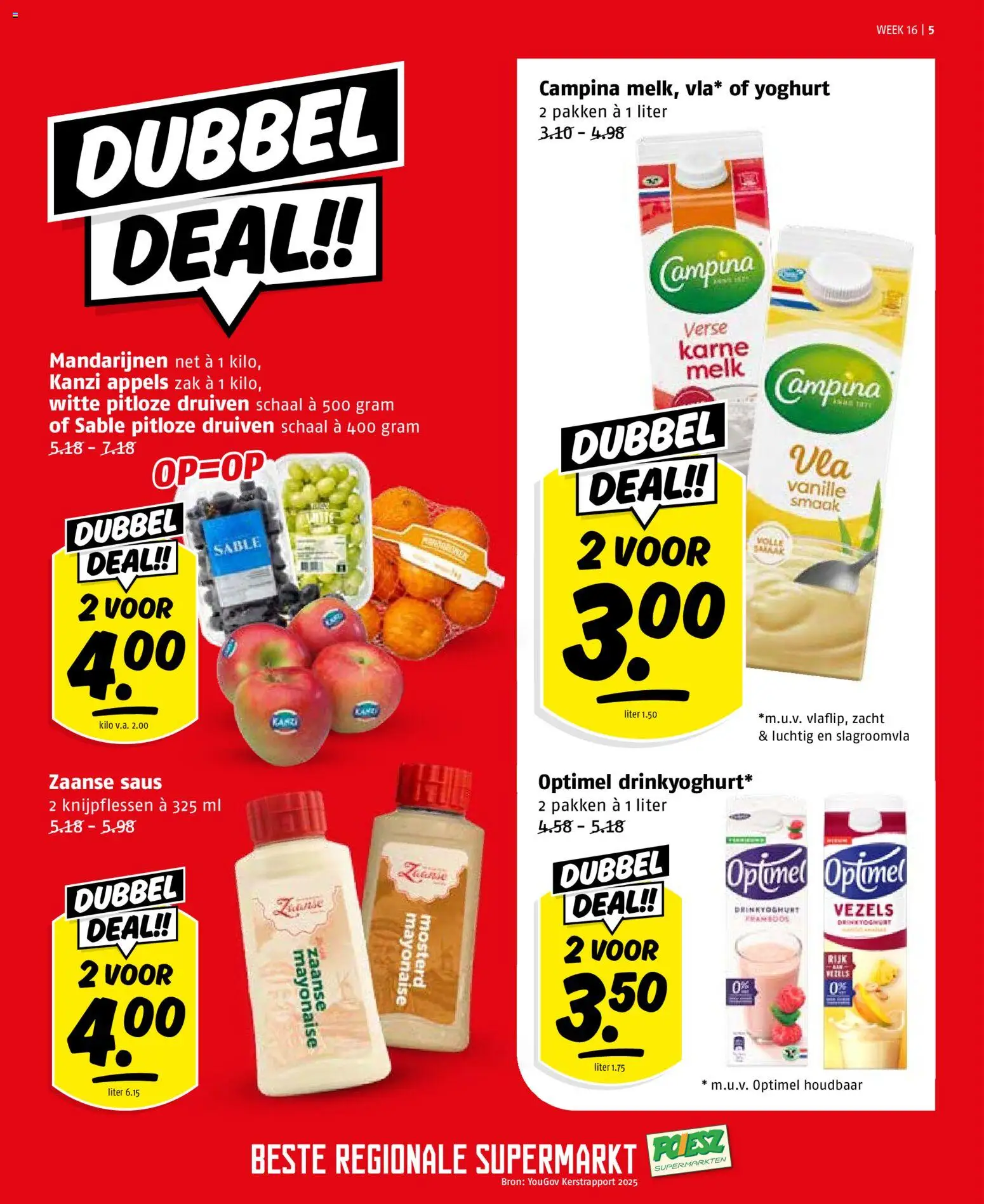 {H1} | Pagina: 5 | Producten: Melk, Appels, Schaal, Zak