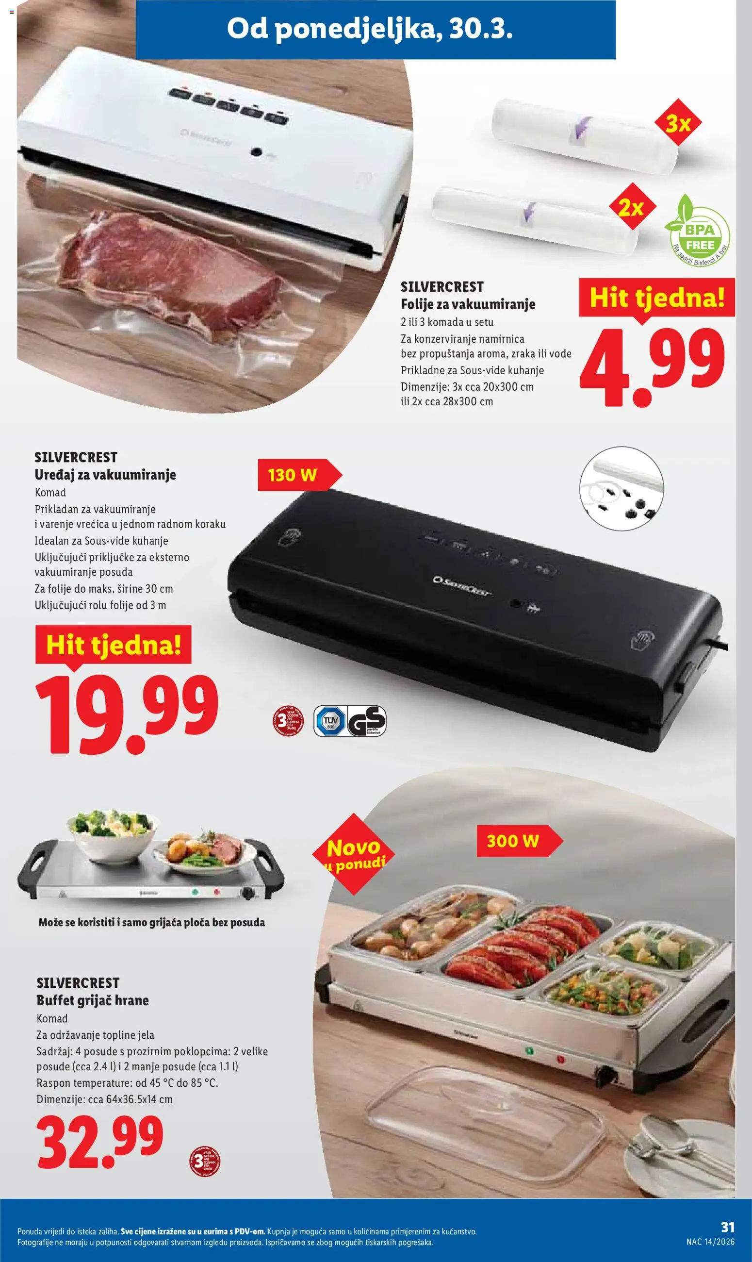 Lidl katalog | vrijedi od 30.03.2026 | Stranica: 31