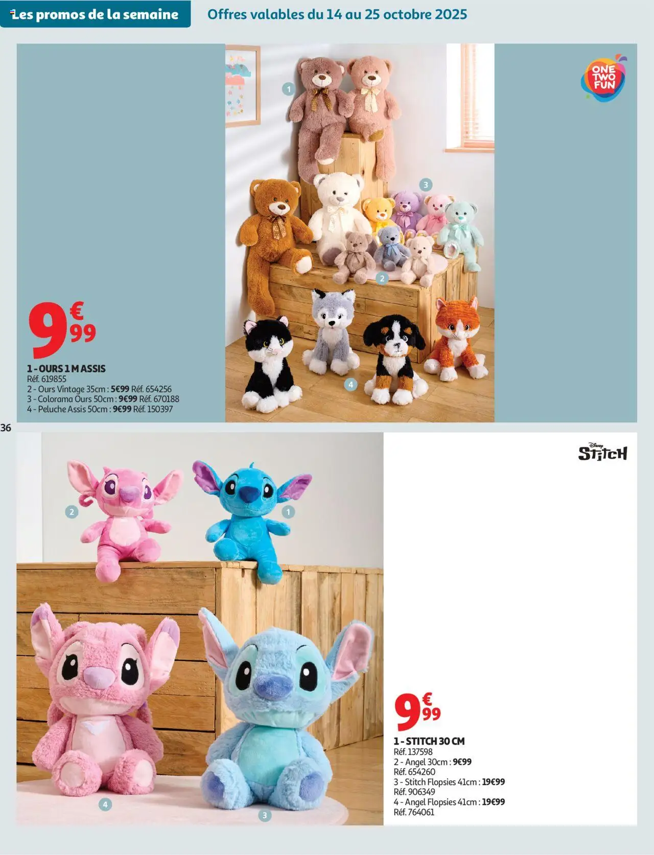 {H1} | Page: 36 | Produits: Peluche