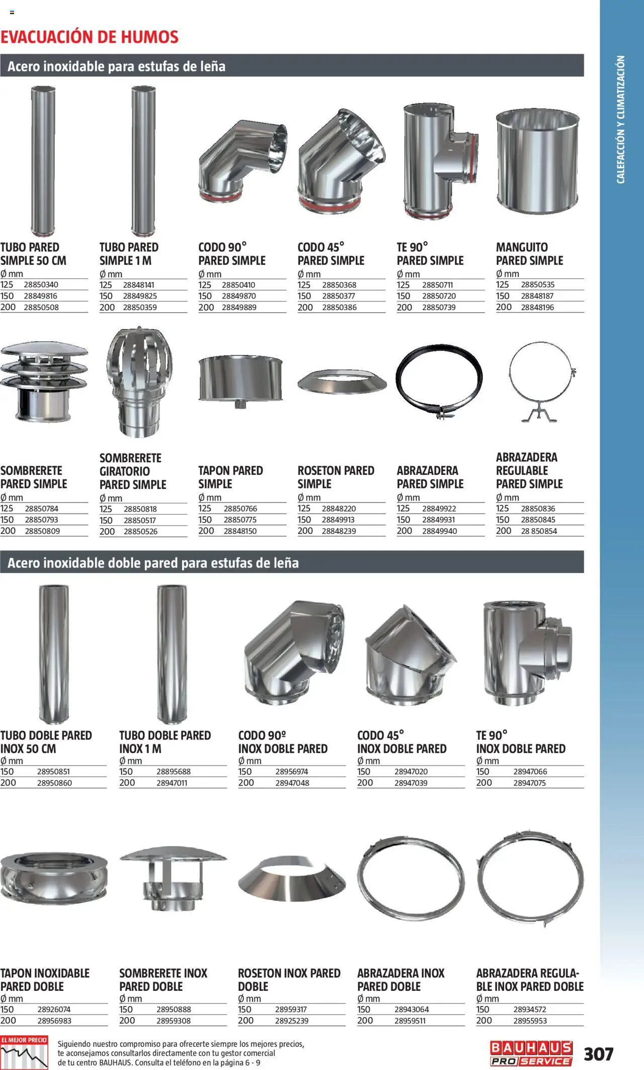 Bauhaus - ProService  │ válido desde el 24.02.2025 | Página: 307 | Productos: Té, Teléfono