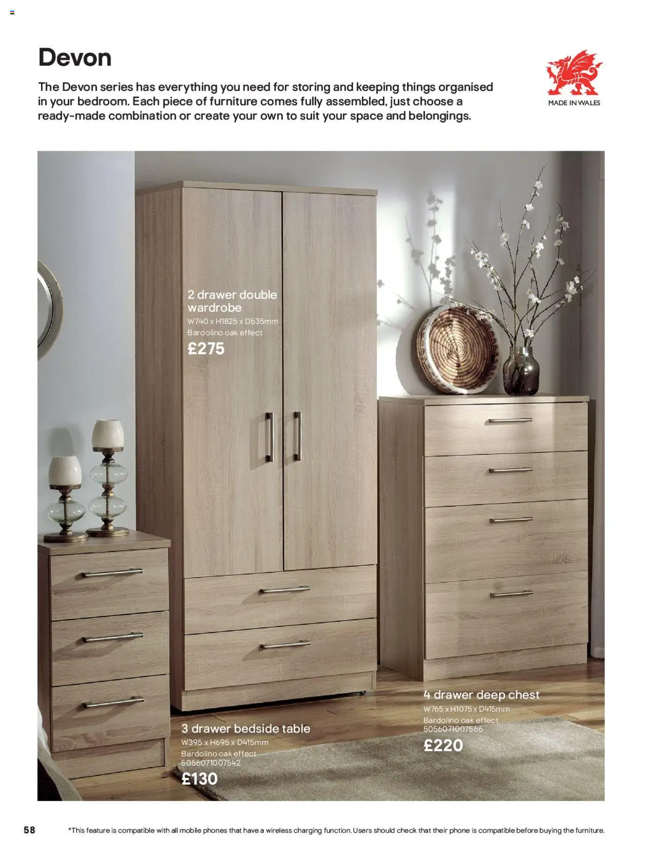  | Page: 58 | Products: Table, Suit, Double wardrobe, Phone