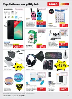 Pagro-Diskont Flugblatt ab 26.03.2026 gültig | Seite: 3 | Produkte: Kamera, USB, Samsung