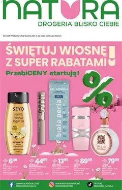 Pogląd oferty "Drogerie Natura Gazetka" - ważna od 16.02.2026