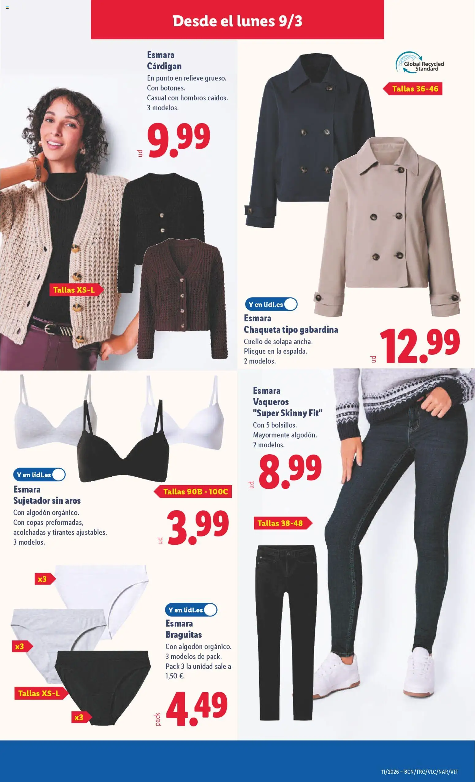 Lidl folleto de bazar │ válido desde el 09.03.2026 | Página: 13 | Productos: Chaqueta