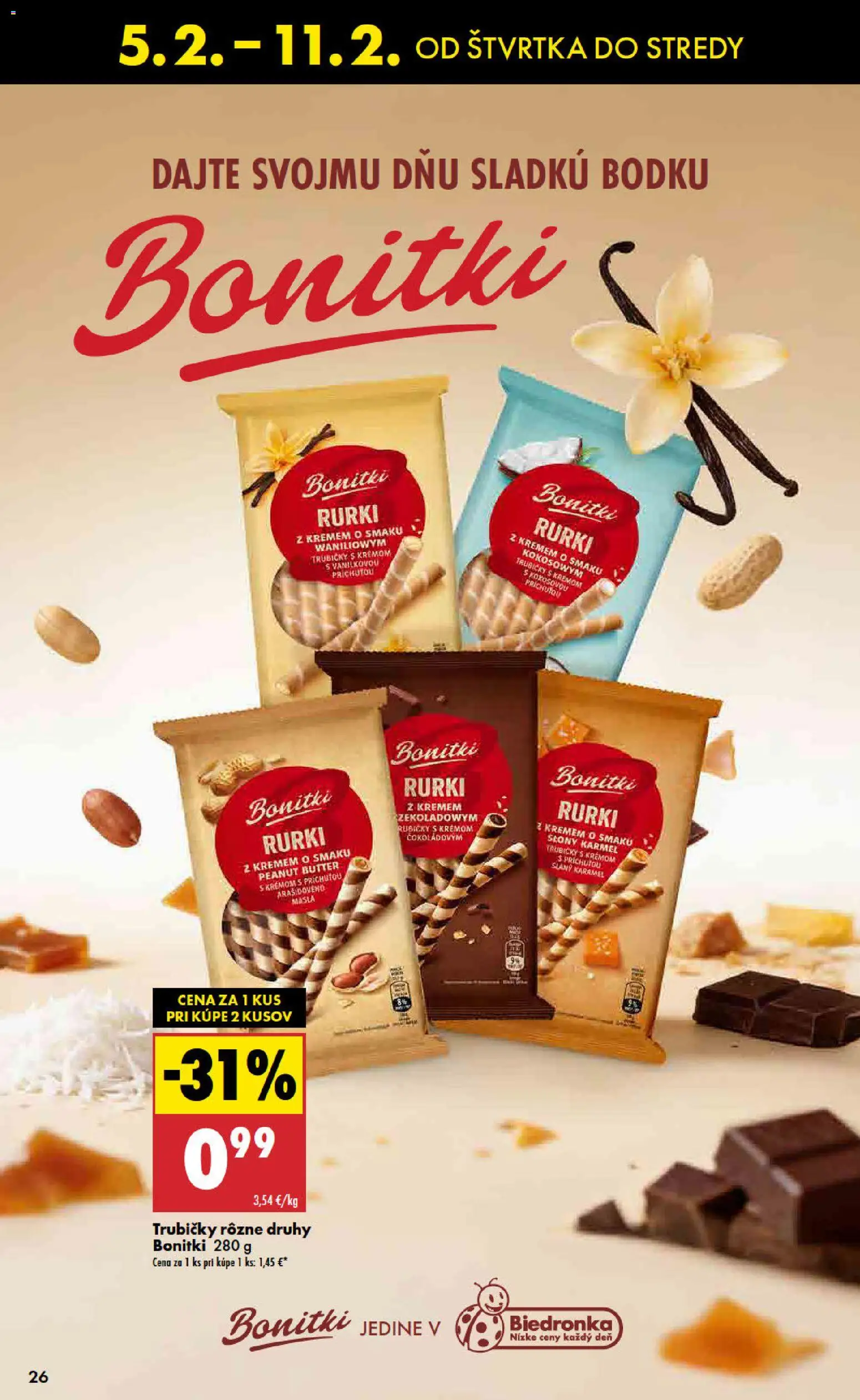 Nové Biedronka akcie – leták je platný od 05.02.2026 | Strana: 26