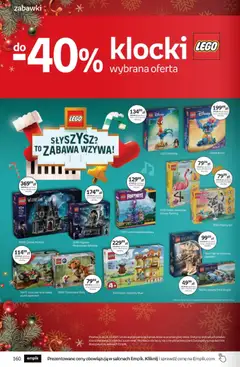 Pogląd oferty "Empik promocje" - ważna od 10.12.2025 | Strona: 160 | Produkty: Lego, Klocki Lego