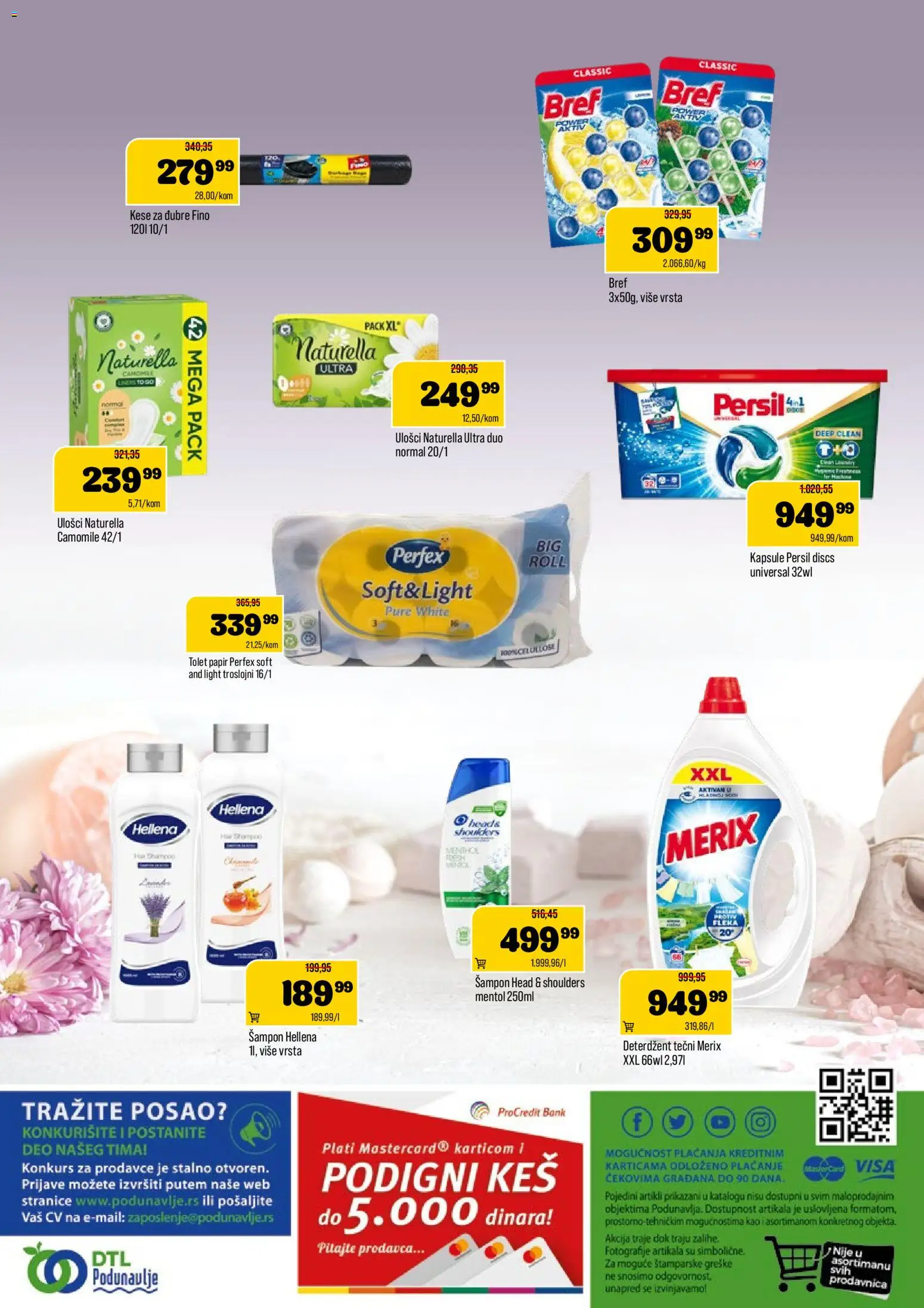 Podunavlje katalog - važi od 28.01.2026 | Strana: 12 | Proizvode: Deterdžent, Kapsule, Šampon, Persil