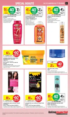 Intermarché - Prévisualisation de Intermarché catalogue semaine 4 valide à partir de 20.01.2026 | Page: 17 | Produits: Filtre, Shampooing, Masque, Crème
