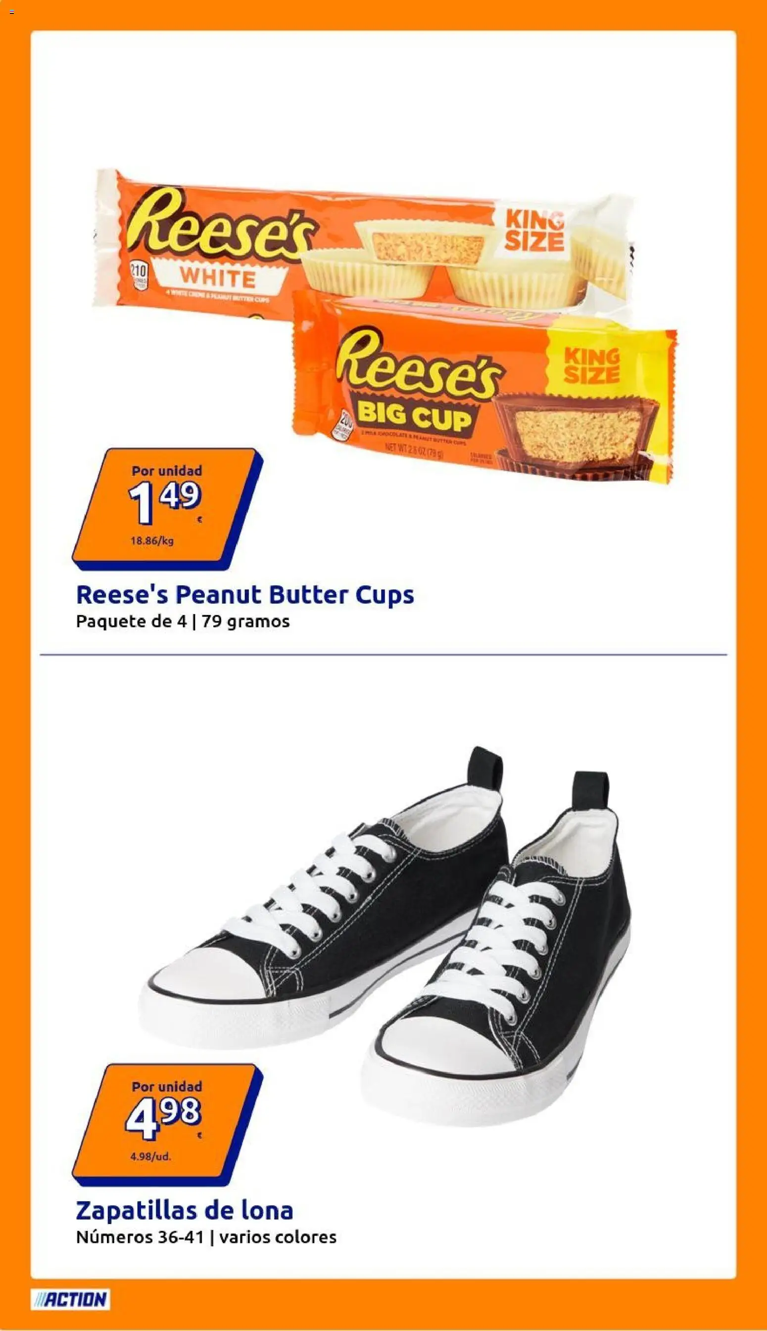Action folleto │ válido desde el 11.03.2026 | Página: 4 | Productos: Zapatillas