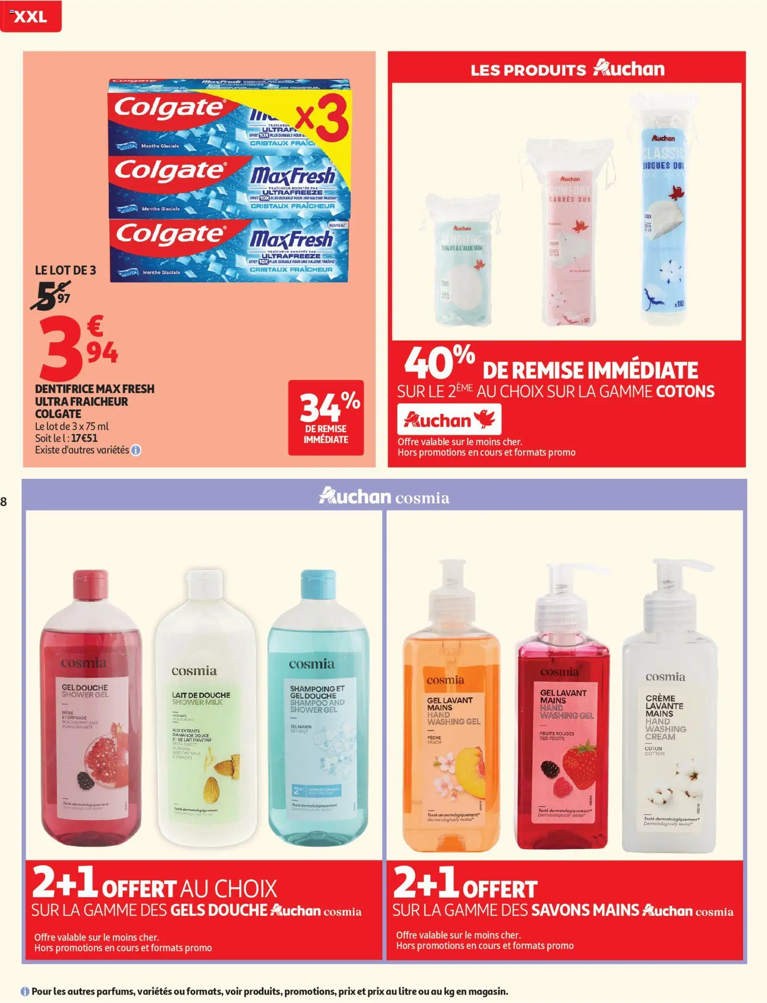{H1} | Pagina: 8 | Producten: La, Gels, Douche, Shampoo