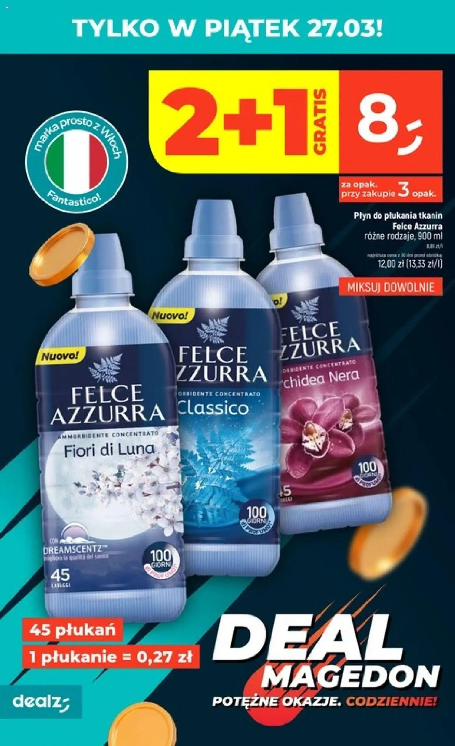 Dealz gazetka od 26.03.2026 | Strona: 4 | Produkty: Płyn do płukania tkanin
