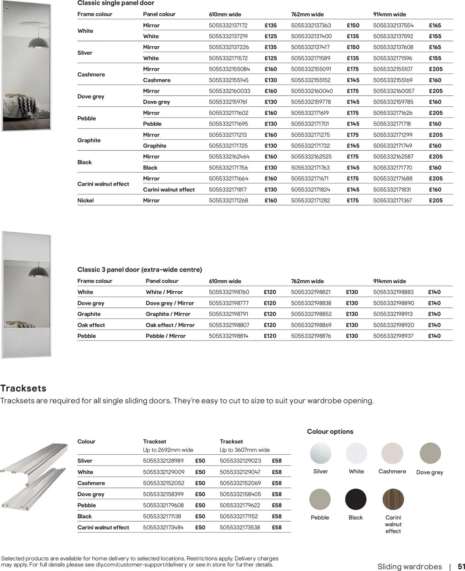 {H1} | Page: 51 | Products: Mirror, Door, Suit, Wardrobe