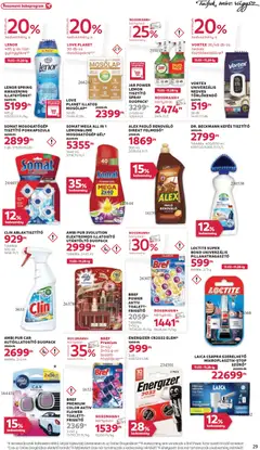 Rossmann Akciós újság - amely érvényes a következő dátumtól: 17.11.2025 | Oldal: 33
