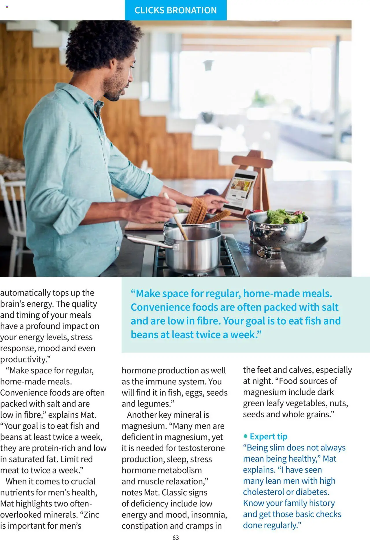 New Clicks catalogue – valid from 01.10.2025 | Page: 63 | Products: Beans, Fish, Salt