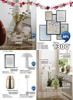 JYSK Akciós újság - amely érvényes a következő dátumtól: 05.11.2025 | Oldal: 11 | Termékek: Műnövény, Foglalat, Tányér, Képkeret