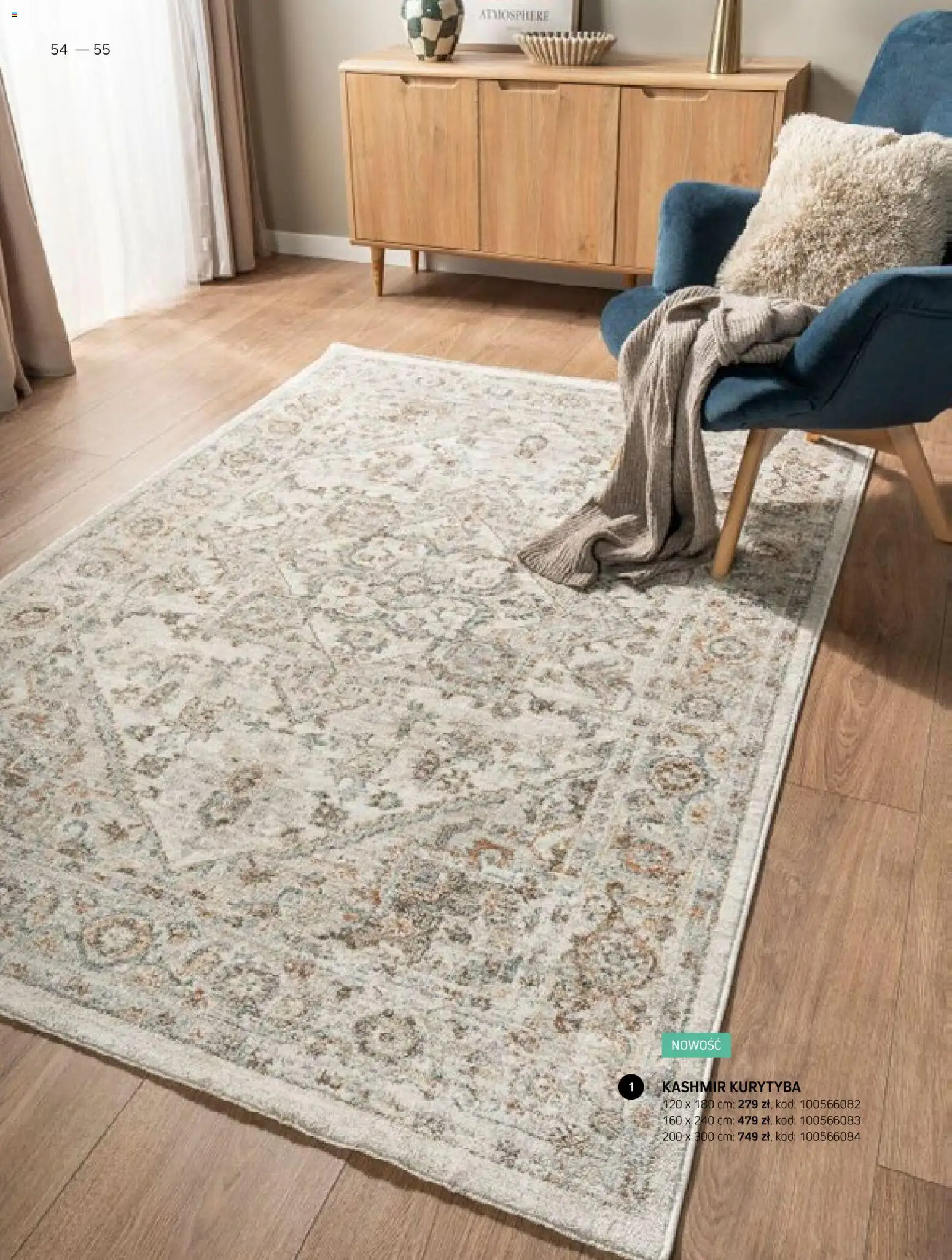 Komfort gazetka - Katalog dywanów od 17.03.2026 | Strona: 54