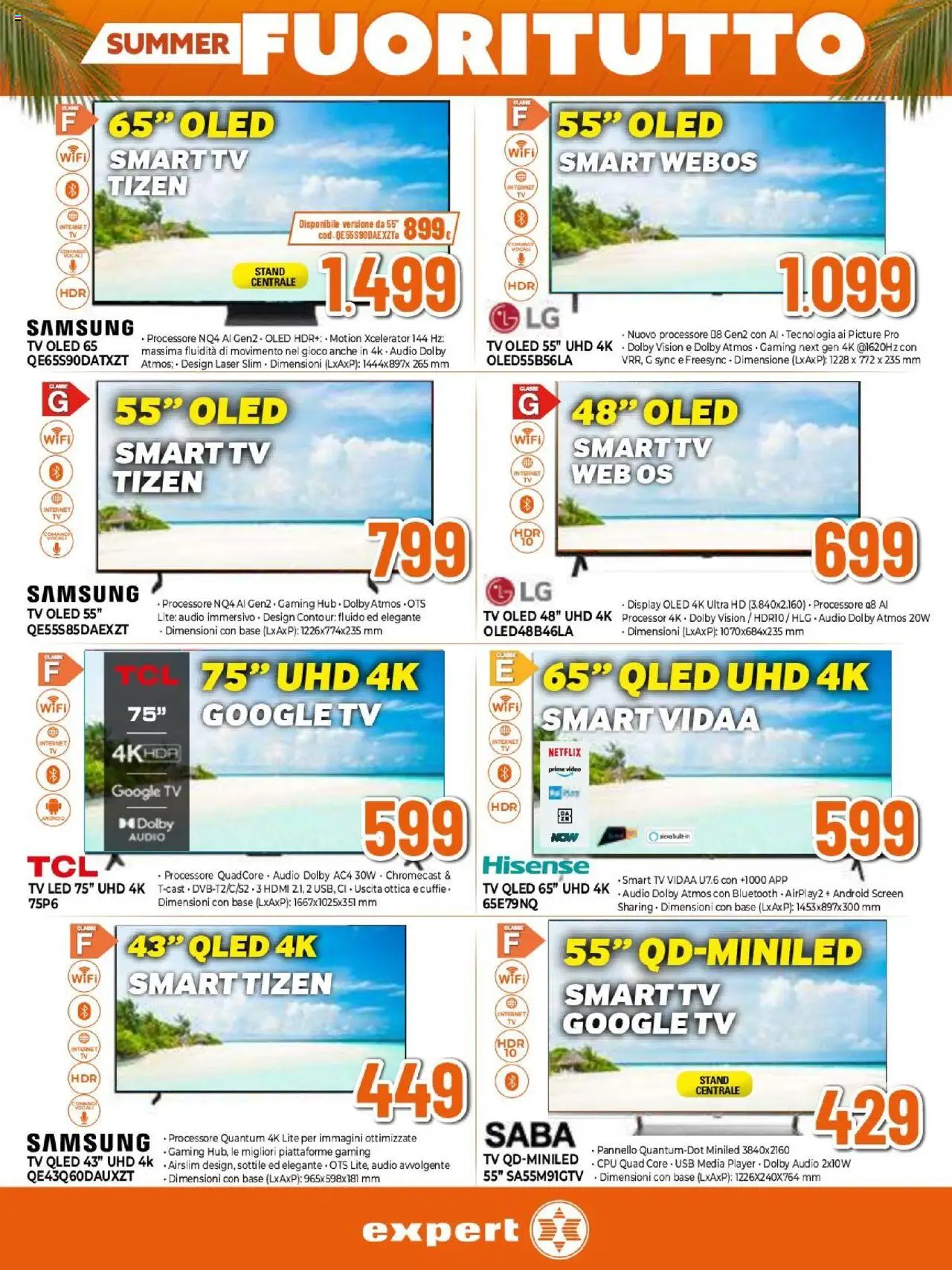 Volantino Expert del 31.07.2025 | Pagina: 25 | Prodotti: TV, Video, Audio, Gioco