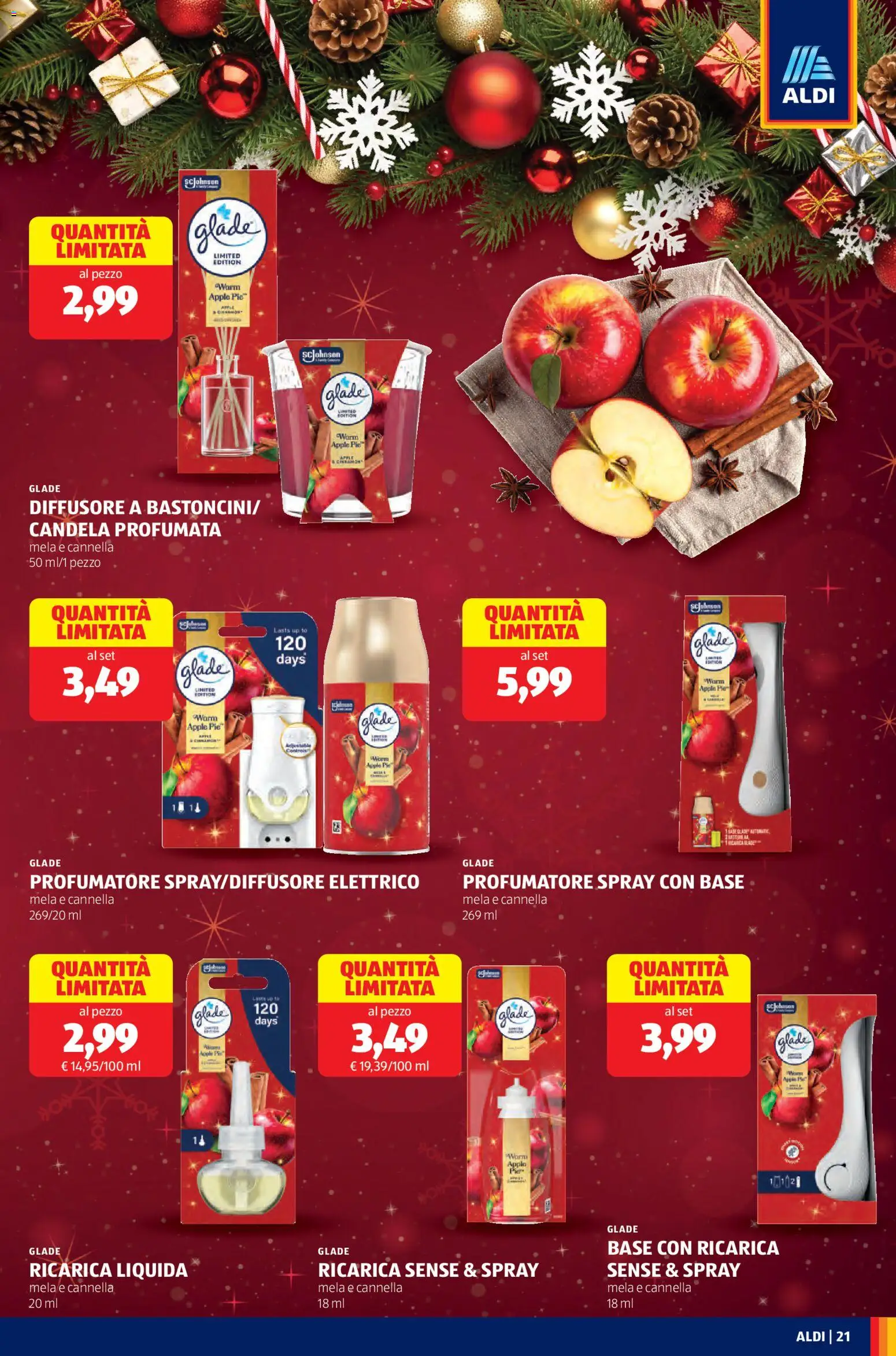 Volantino Aldi del 10.11.2025 | Pagina: 21 | Prodotti: Candela