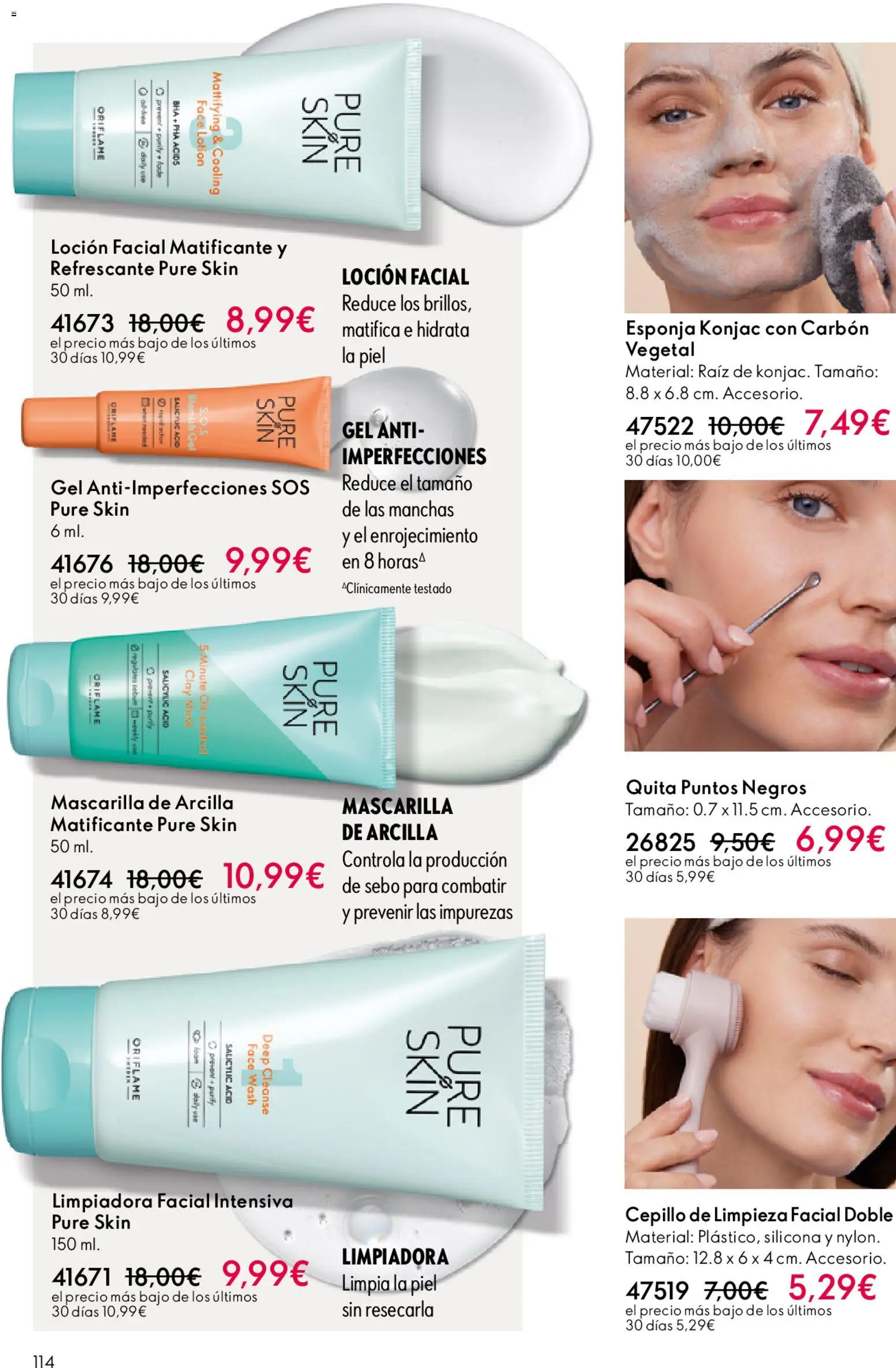 Oriflame - Catálogo Campaña 16 │ válido desde el 19.11.2025 | Página: 114 | Productos: Esponja, Cepillo