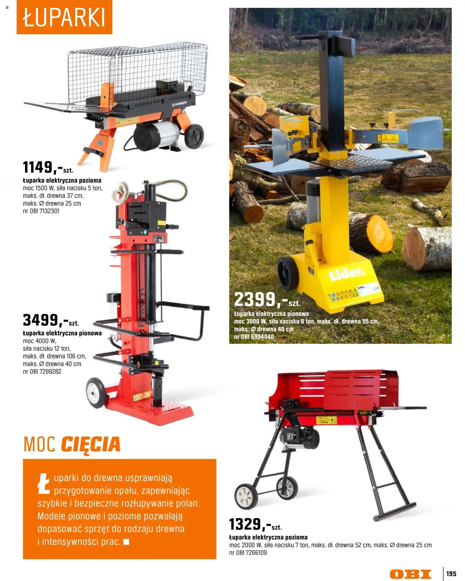 OBI gazetka - Ogród od 11.03.2026 | Strona: 195