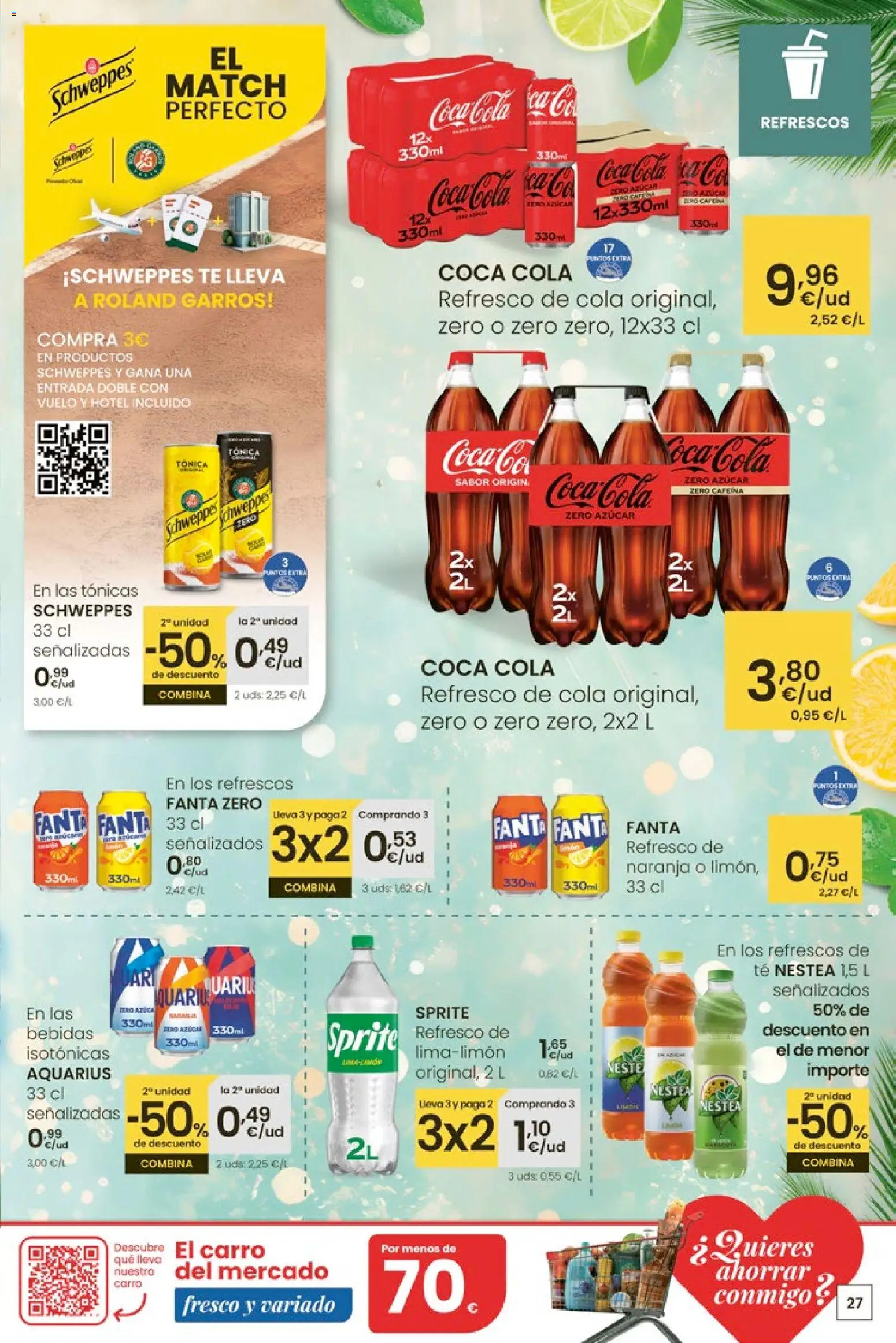 Eroski - Quieres ahorrar conmigo │ válido desde el 26.03.2026 | Página: 27 | Productos: Té, Πρίζες