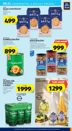 Aldi akciós ujság - amely érvényes a következő dátumtól: 18.09.2025 | Oldal: 27