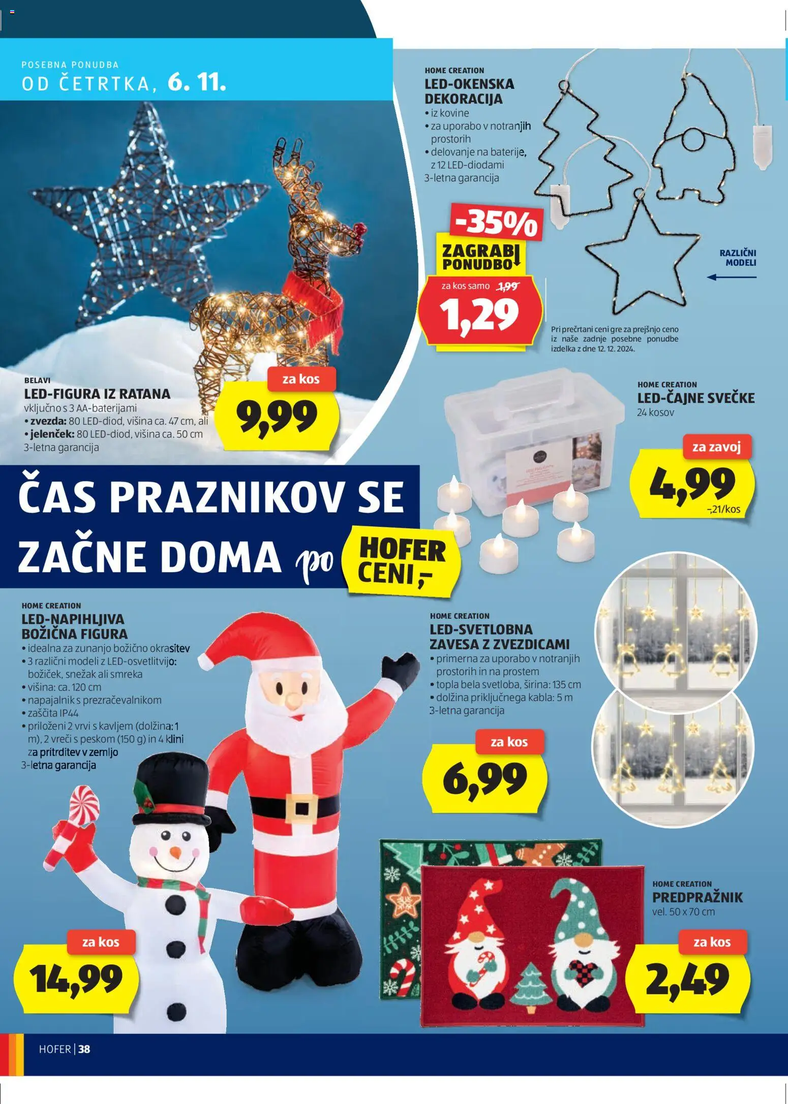 Hofer SI katalog | vrijedi od 30.10.2025 | Stranica: 38