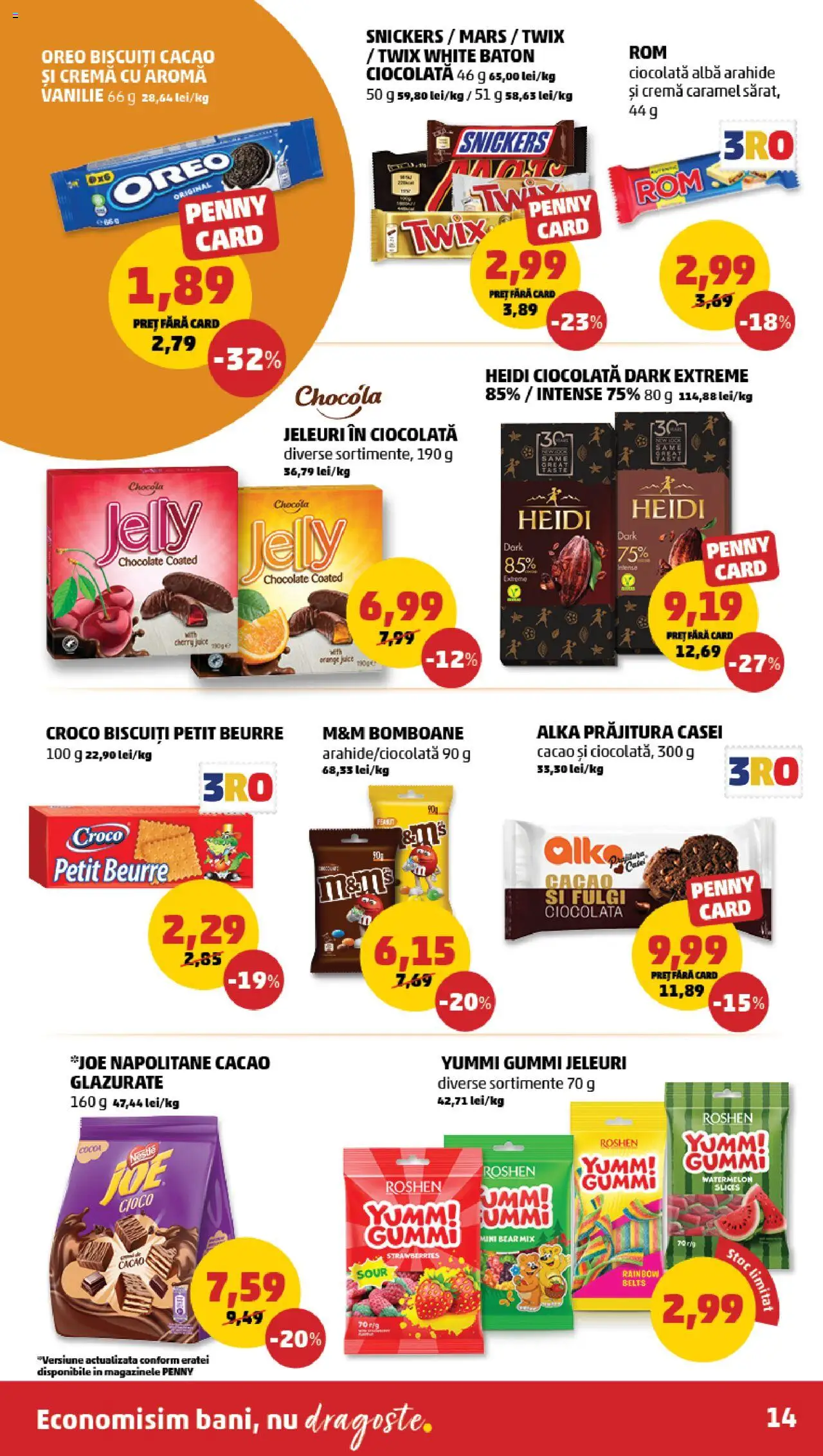 Catalog PENNY – valabil de la 20.08.2025 | Pagină: 14 | Produse: Prăjitură, Napolitane, Cremă, Biscuiți