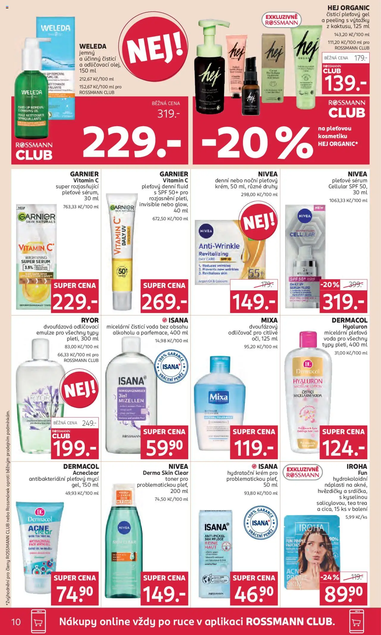 Rossmann leták od 04.06.2025 | Strana: 10 | Produkty: Mixa, Olej, Tea Tree Oil, Toner