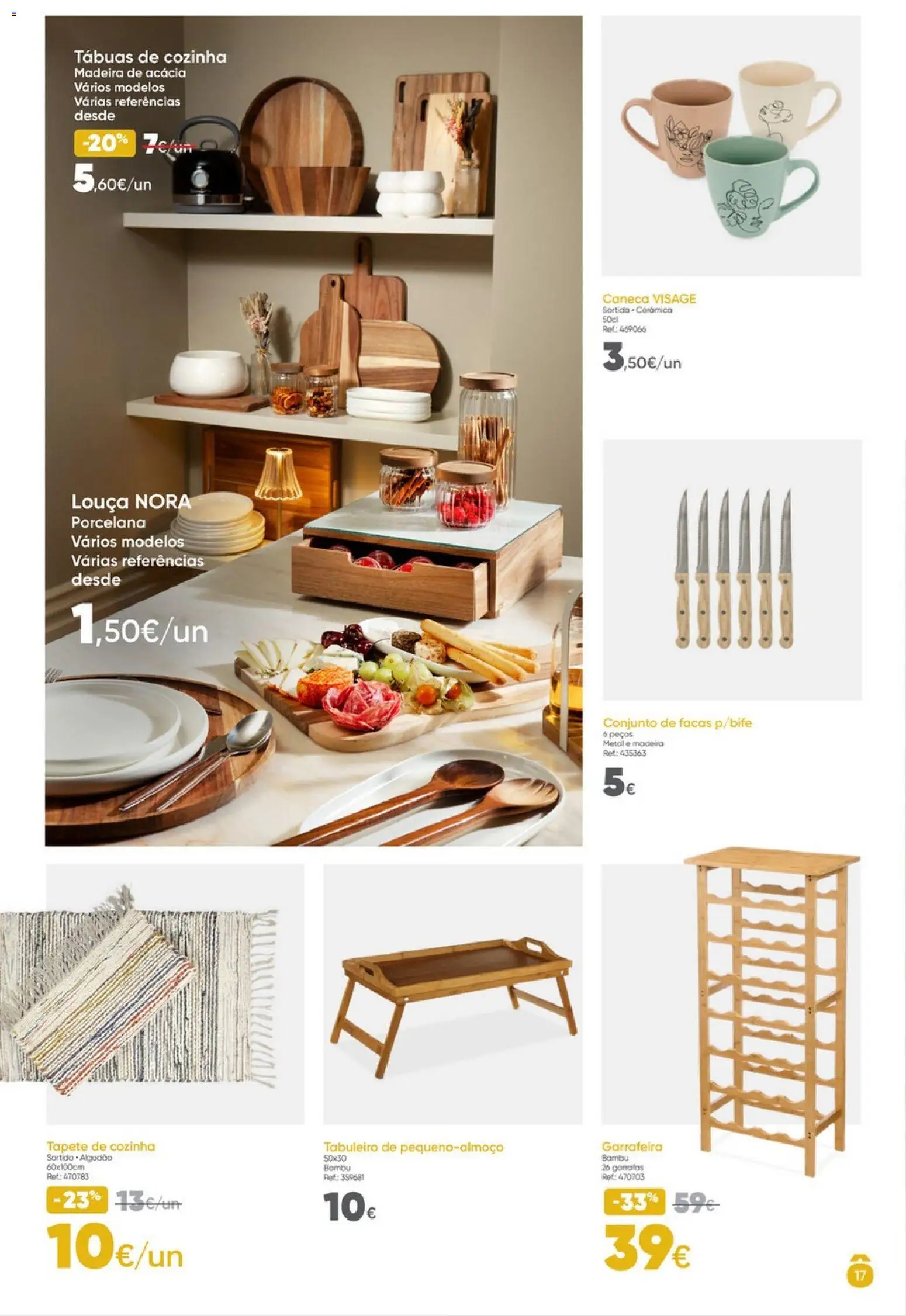 Hôma Catálogo │ válido de 13.02.2026 | Página: 17 | Produtos: Algodão, Caneca, Tapete