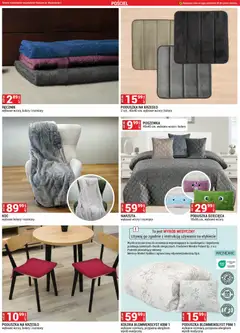 Pogląd oferty "Merkury Market Gazetka" - ważna od 01.11.2025 | Strona: 10 | Produkty: Pościel, Poduszka, Krzesło, Kołdra
