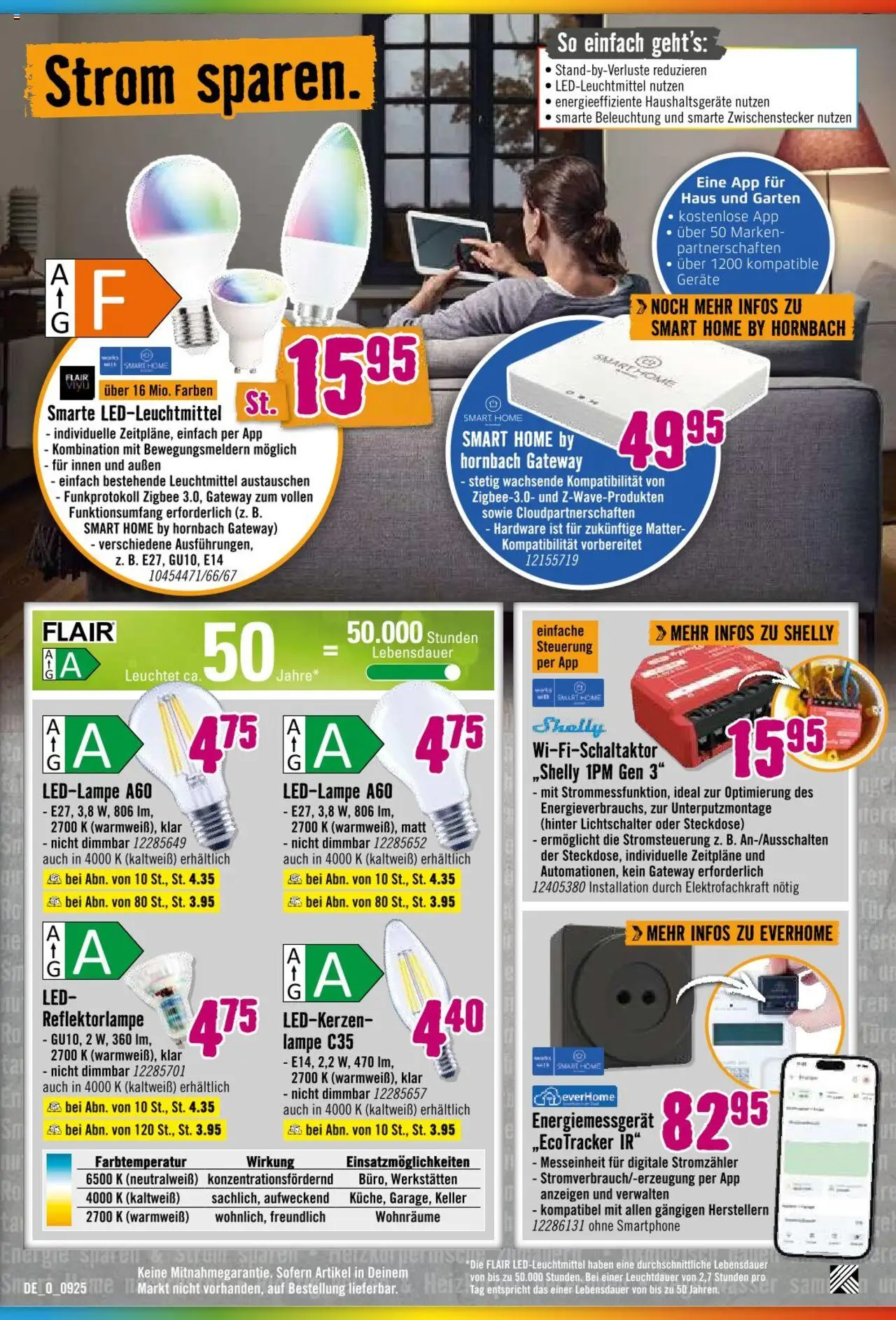 Hornbach Prospekt 	 – gültig ab 08.09.2025 | Seite: 26 | Produkte: Vivo, Steckdose, Lampe, Smartphone