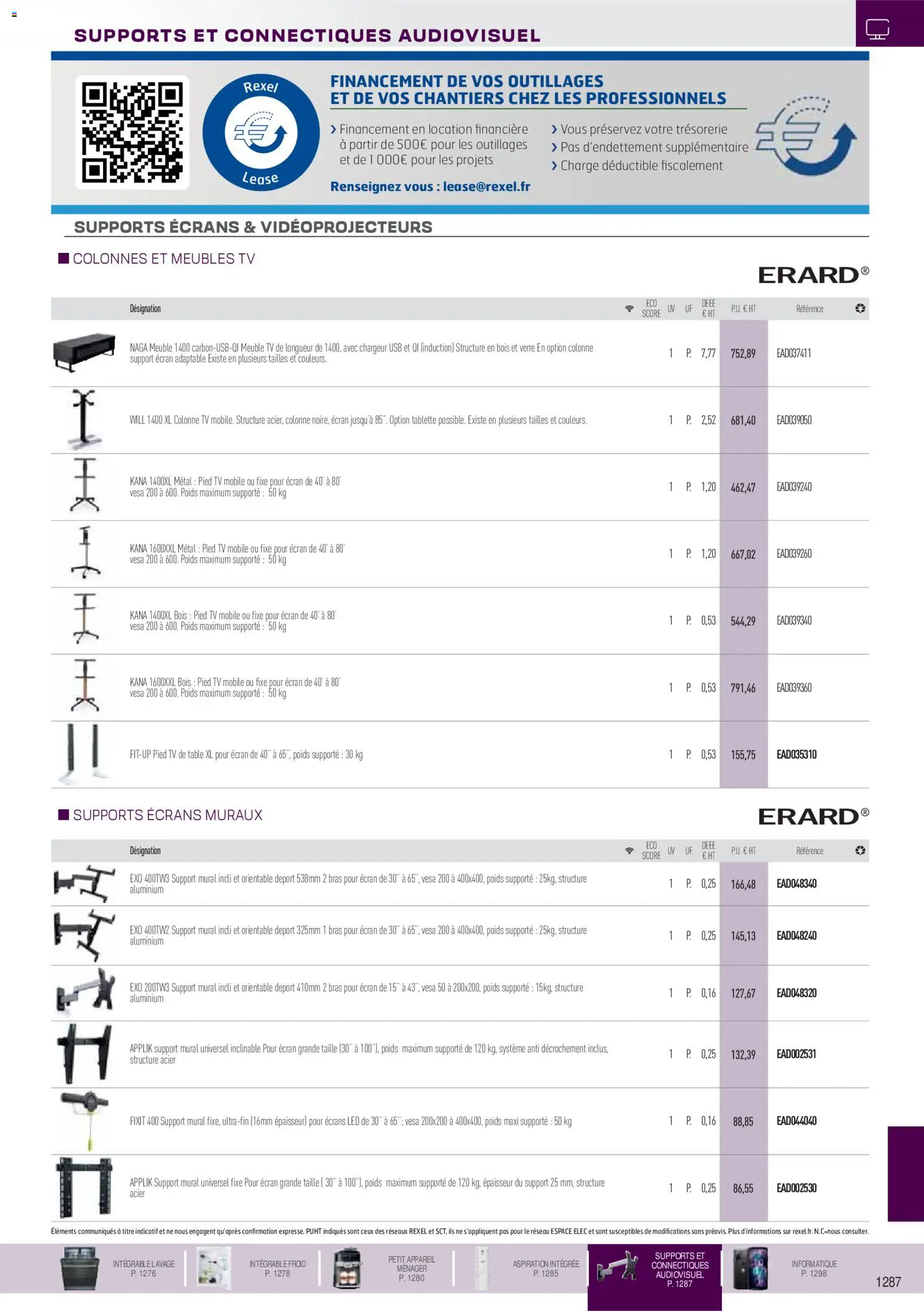 {H1} | Page: 46 | Produits: Meuble, Support mural, USB, Table