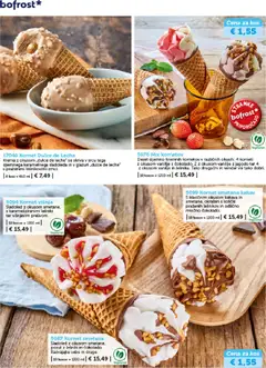Bofrost katalog akcije – veljaven od 01.02.2026 | Stran: 12 | Izdelki: Kos, Kakav, Krema, Sladoled