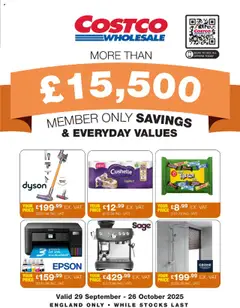 Preview of Costco - ENGLAND ONLY valid from 29.09.2025