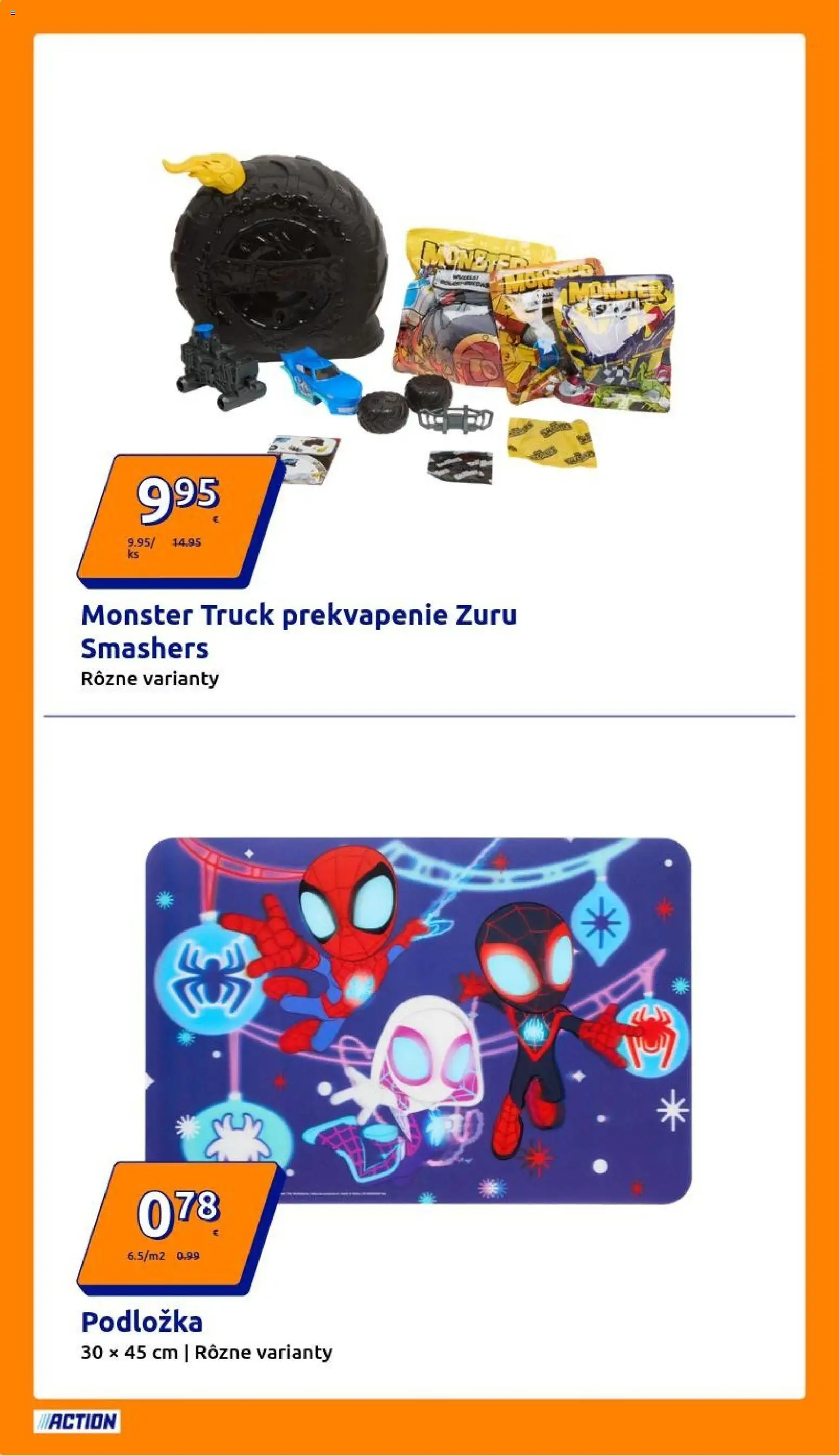 Nové Action akcie – leták je platný od 19.11.2025 | Strana: 8