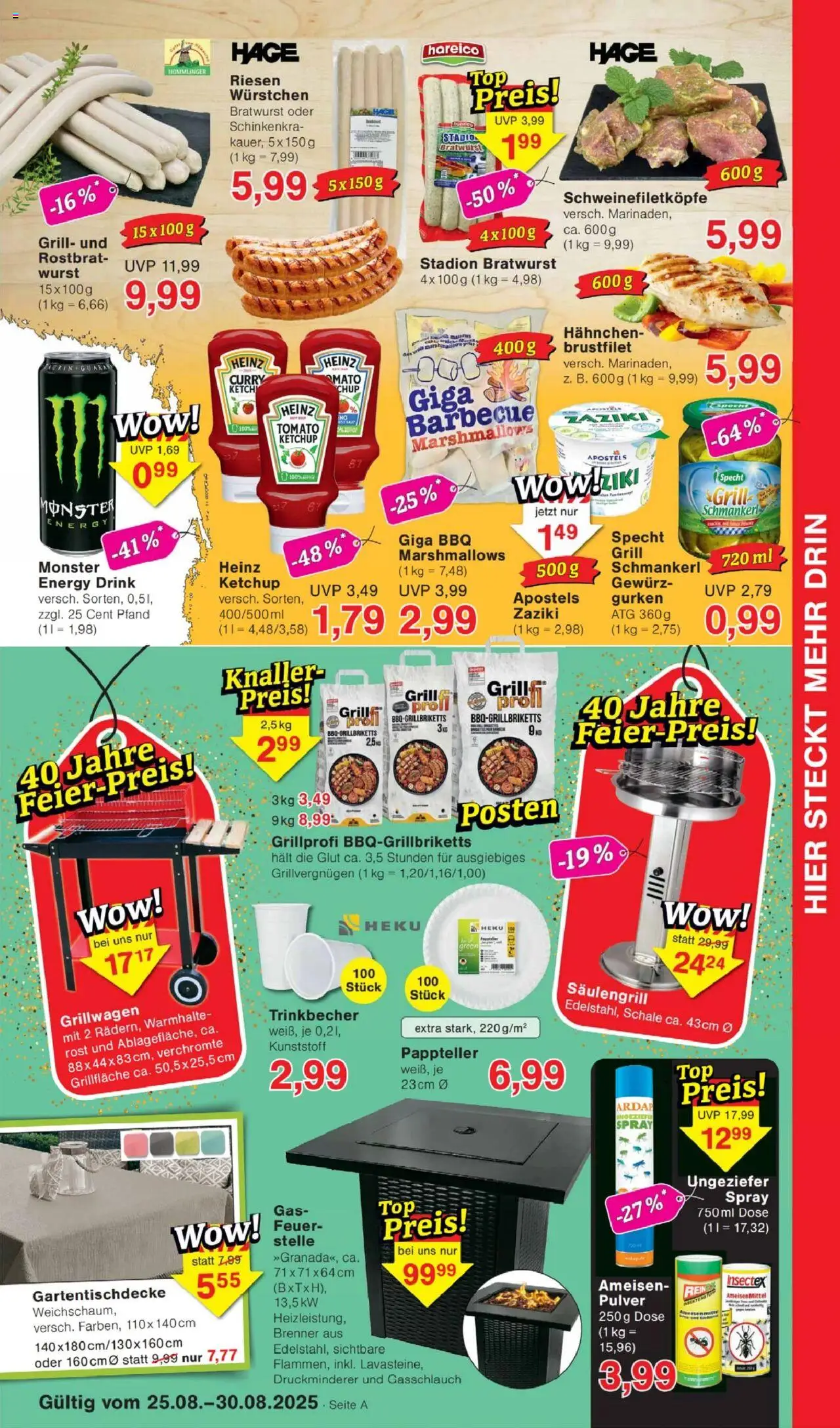 Jawoll Prospekt - gültig ab dem 25.08.2025 | Seite: 5 | Produkte: Hahnchen, Energy, Ketchup, Gurken