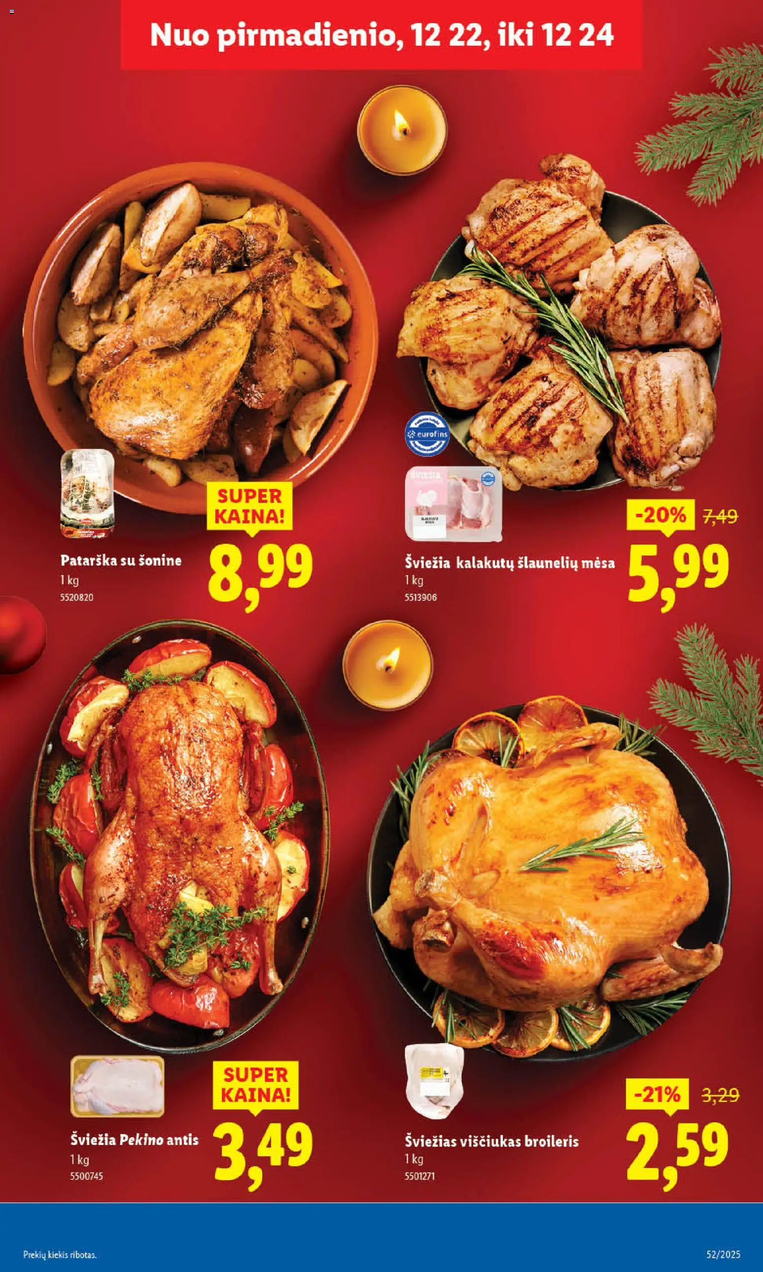 LIDL akcijos nuo 26.12.2025 | Puslapis: 19 | Prekių: Viščiukas