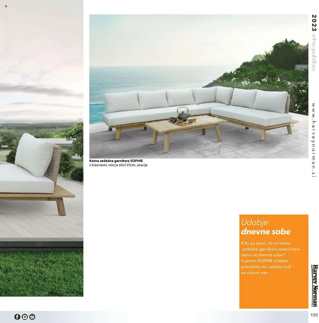 Harvey Norman - Katalog - Vrtno pohištvo │ velja od 01.03.2023 | Stran: 155
