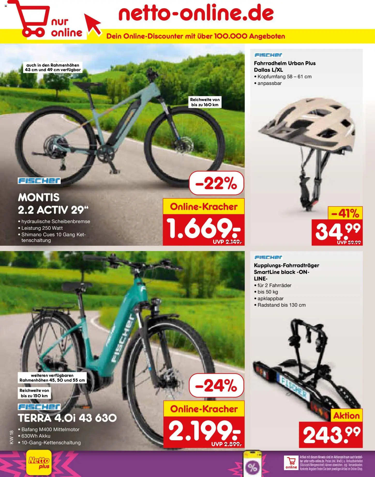 Netto Marken-Discount Prospekt 	 – gültig ab 27.04.2026 | Seite: 42 | Produkte: Fahrradhelm