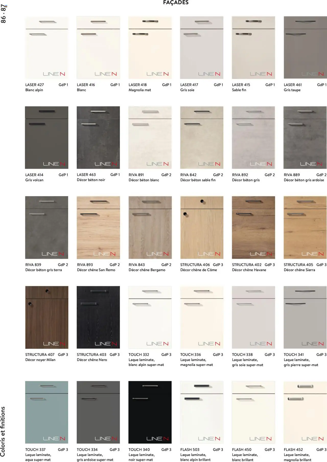 {H1} | Page: 86 | Produits: Laque