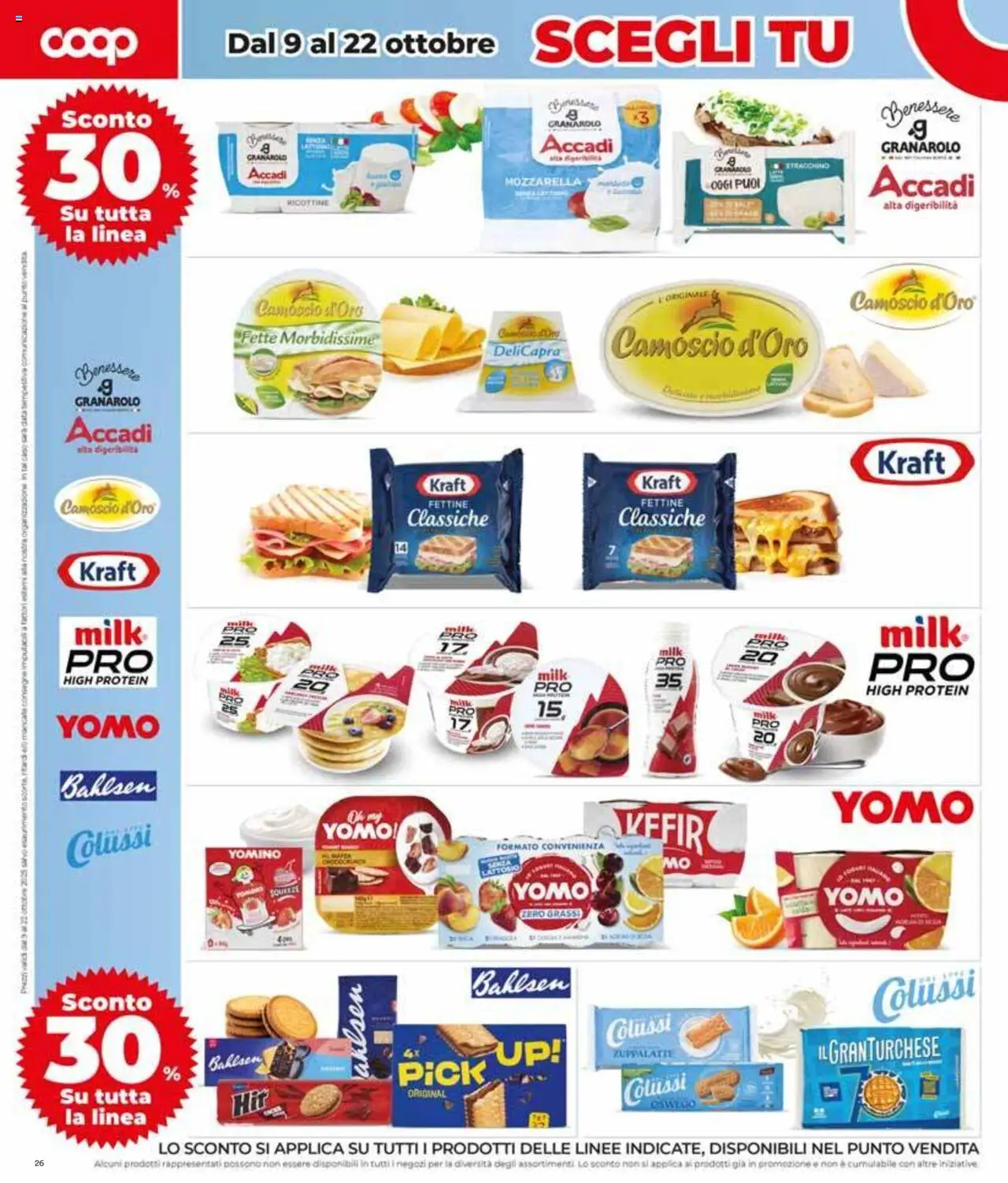 Volantino COOP del 02.10.2025 | Pagina: 26 | Prodotti: Mozzarella, Data, Stracchino