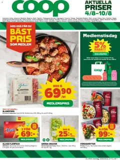Coop - Anderstorp - Förhandsvisning av reklamblad från butik Coop aktuell från 04.08.2025