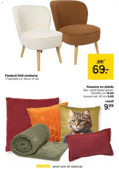 Xenos - Folder - Voorbeeld van een folder van Xenos, geldig van 19.10.2025 | Pagina: 7 | Producten: Kussen, Fauteuil, Kussens
